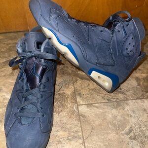 Nike Air Jordan 6 Retro Size 9.5 Men Diffused Blue, Jimmy Butler Edition
